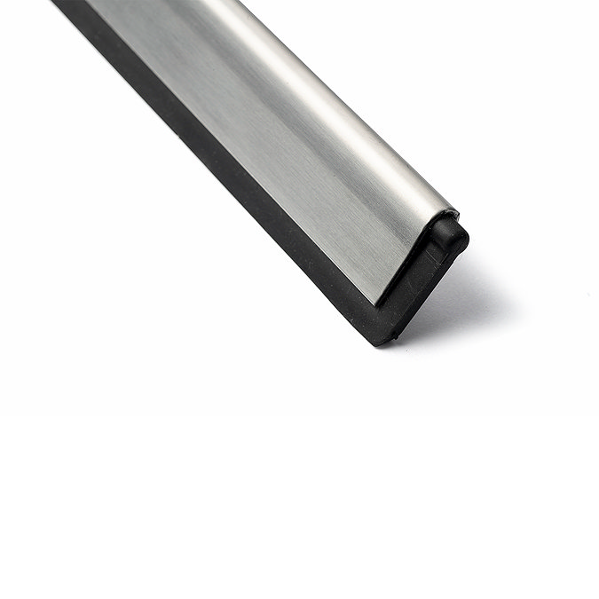 Croydex Stick 'N' Lock Shower Squeegee & Holder - Chrome