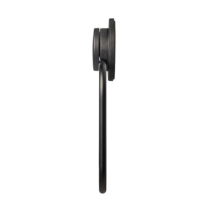 Croydex Stick n Lock Towel Holder - Matt Black