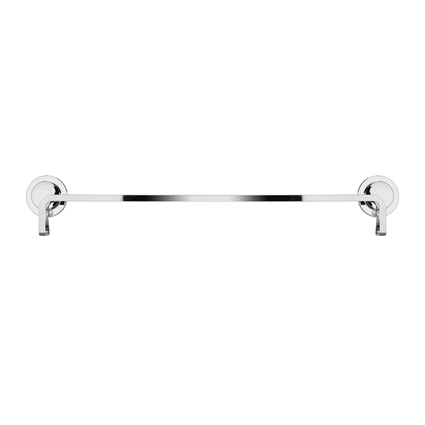 Croydex Stick n Lock Towel Rail Chrome