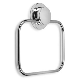 Croydex Stick 'N' Lock Towel Ring - QM291541 Large Image