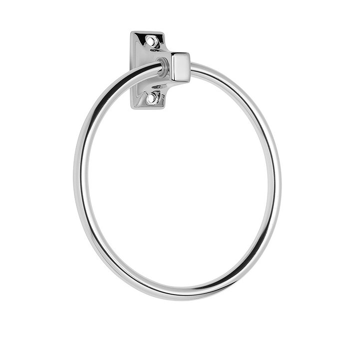 Croydex Sutton Towel Ring - QM731541  In Bathroom Large Image