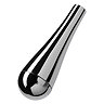 Croydex Teardrop Light Pull - Chrome - AJ207641  Feature Large Image