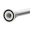 Croydex Telescopic Shower Cubicle Rod - Silver  Profile Large Image