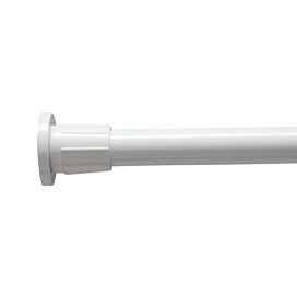 Croydex 8' 6" Telescopic Shower Cubicle Rod – White – AD101022