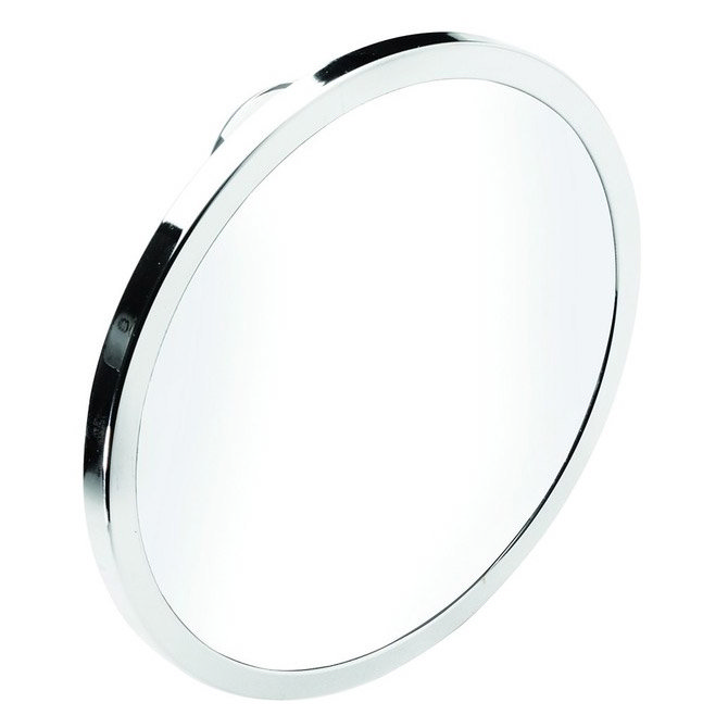 Croydex - Twist N Lock Plus Anti-Fog Acrylic Mirror - Chrome - QM371041 Large Image