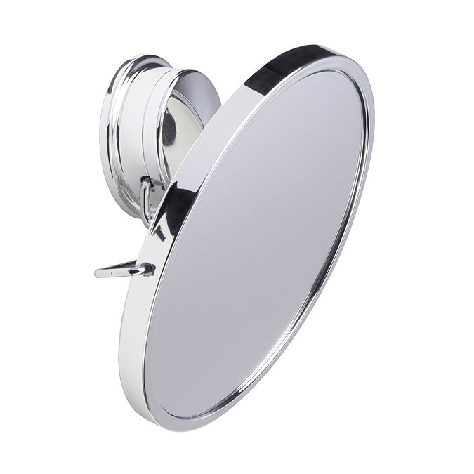 Croydex - Twist N Lock Plus Anti-Fog Swivel Mirror - Chrome - QM375541 Feature Large Image