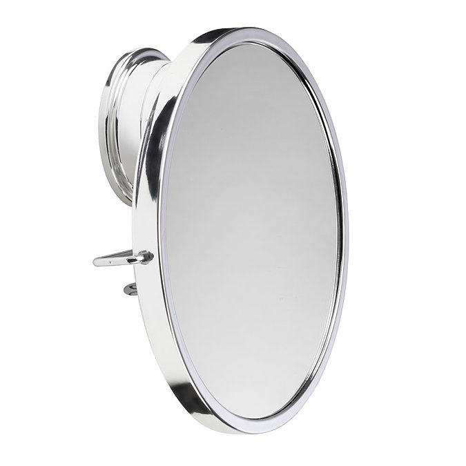 Croydex - Twist N Lock Plus Anti-Fog Swivel Mirror - Chrome - QM375541 Large Image