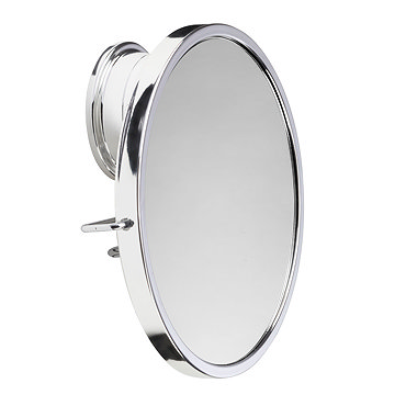 Croydex - Twist N Lock Plus Anti-Fog Swivel Mirror - Chrome - QM375541 Profile Large Image