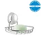 Croydex Twist N Lock Soap Dish - Chrome - QM341941 Large Image