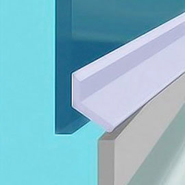 Croydex Universal Shower Door Seal Kit - AM160532 Medium Image