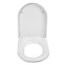 Croydex Varano Flexi-Fix D-Shaped Soft Close Quick Release Toilet Seat
