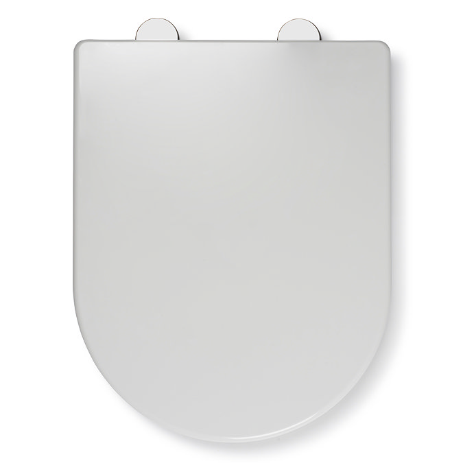 Croydex Varano Flexi-Fix D-Shaped Soft Close Quick Release Toilet Seat