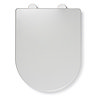 Croydex Varano Flexi-Fix D-Shaped Soft Close Quick Release Toilet Seat