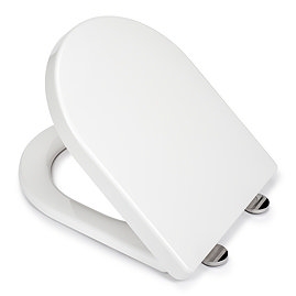 Croydex Varano Flexi-Fix D-Shaped Soft Close Quick Release Toilet Seat