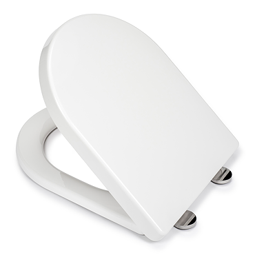 Croydex Varano Flexi-Fix D-Shaped Soft Close Quick Release Toilet Seat