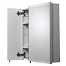 Croydex Wellington Double Door Bi-View White Steel Mirror Cabinet with FlexiFix - WC102122  Feature 