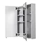 Croydex Westbourne Triple Door Tri-View White Steel Mirror Cabinet with FlexiFix - WC102322  Profile
