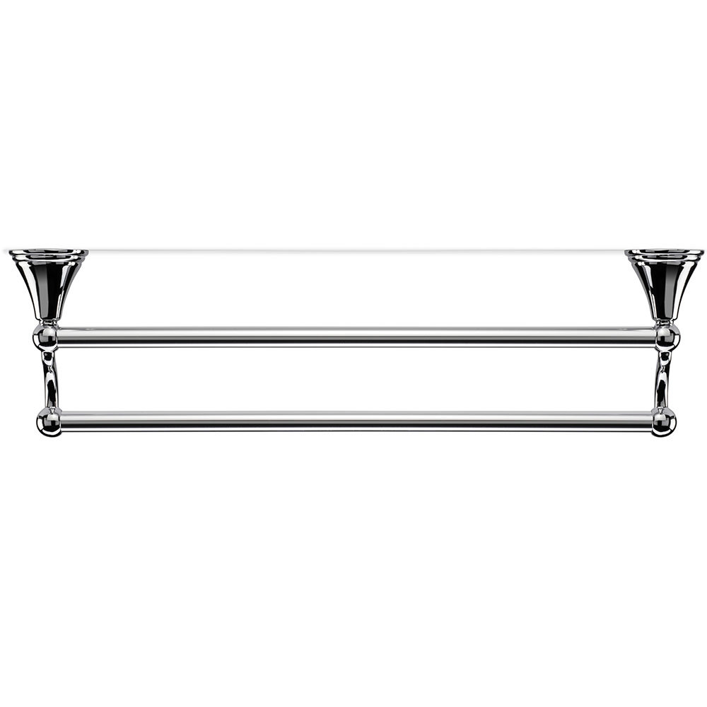 Croydex Westminster Double Towel Rail QM202841 at Victorian Plumbing UK