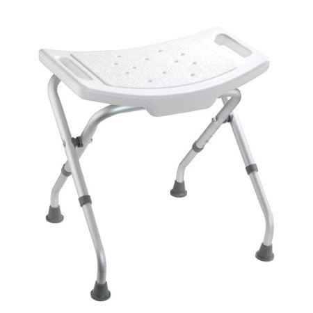 Croydex White Adjustable Bathroom & Shower Seat - AP100122 Large Image