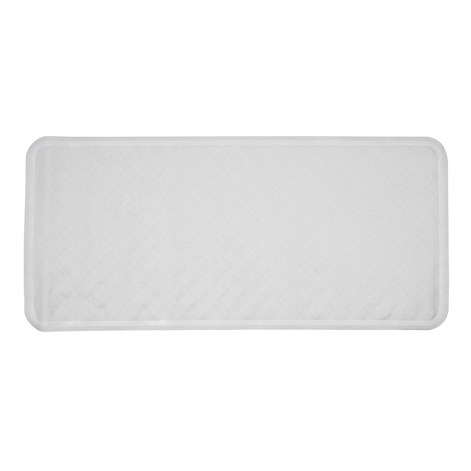 Croydex White Anti-Microbial Rubagrip Small Bath Mat 580 x 340mm