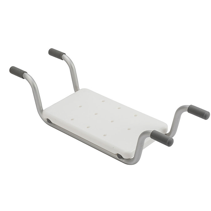 Croydex White Easy-Fit Bath Bench - AP210122  Feature Large Image