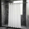 Croydex White Polyester Hook N Hang Shower Curtain W1800 x H1800mm