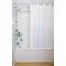 Croydex White Regency Stripe Polyester Hook N Hang Shower Curtain - AF289122  Profile Large Image