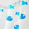 Croydex Wiggly Fish PEVA Shower Curtain W1800 x H1800mm - AE282524H Profile Large Image