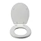 Croydex Windemere White Sit Tight Toilet Seat - WL600422H  Feature Large Image
