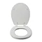 Croydex Windemere White Sit Tight Toilet Seat - WL600422H Feature Large Image