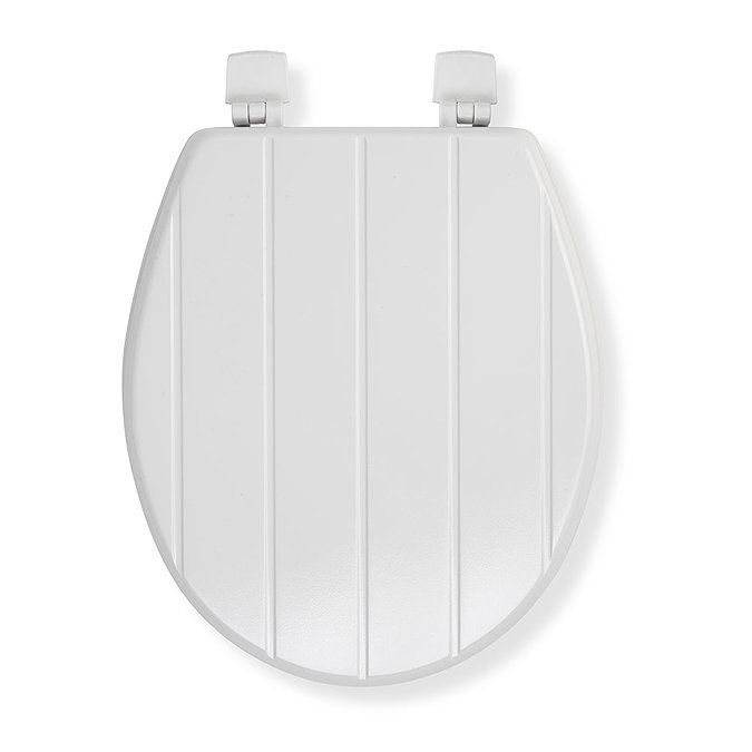 Croydex Windemere White Sit Tight Toilet Seat - WL600422H  Standard Large Image