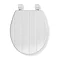 Croydex Windemere White Sit Tight Toilet Seat - WL600422H Standard Large Image