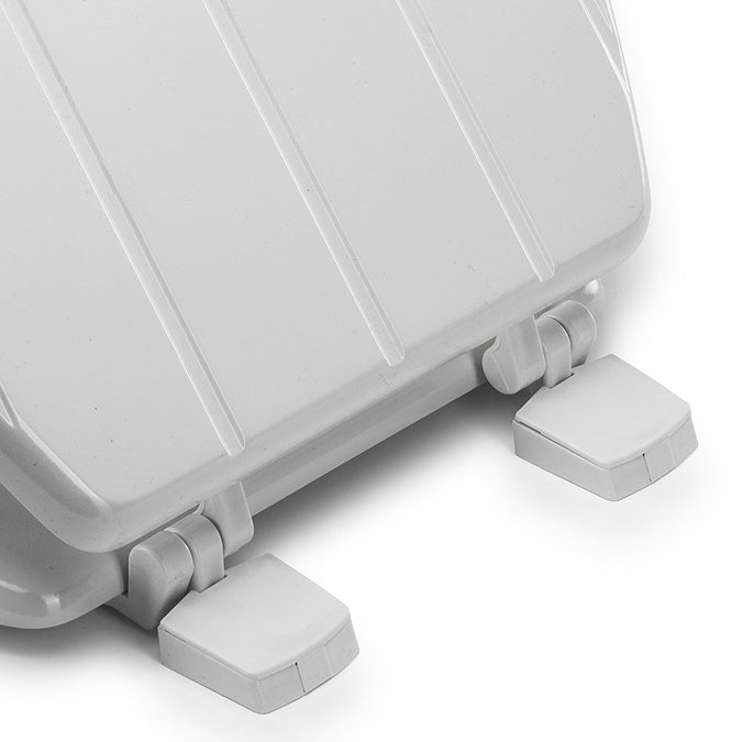 Croydex Windemere White Sit Tight Toilet Seat - WL600422H additional Large Image