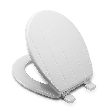 Croydex Windemere White Sit Tight Toilet Seat - WL600422H  Profile Large Image