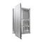 Croydex Winster Single Door Aluminium Cabinet with FlexiFix - WC101169  Feature Large Image