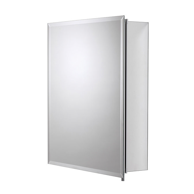 Croydex Winster Single Door Aluminium Cabinet with FlexiFix - WC101169 Large Image