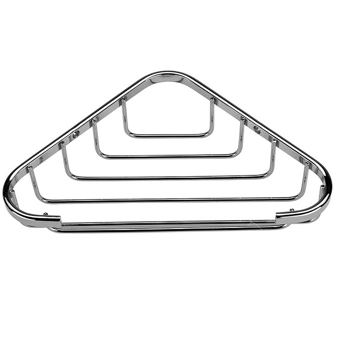 Croydex Wire Corner Soap Dish - Chrome Plated  additional Large Image