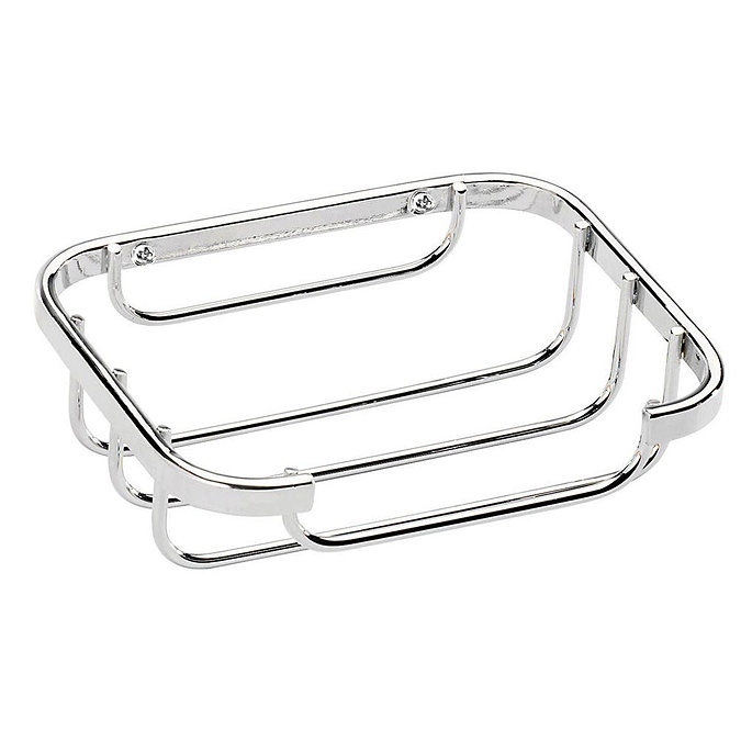Croydex Wire Soap Dish - Chrome Plated Large Image