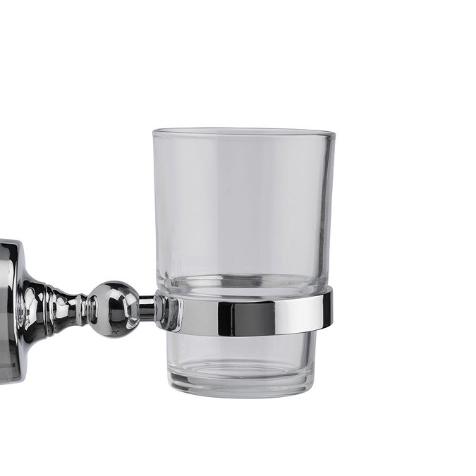 Croydex - Worcester Flexi-Fix Tumbler and Holder - QM461841 Feature Large Image