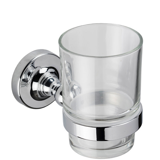 Croydex - Worcester Flexi-Fix Tumbler and Holder - QM461841 additional Large Image