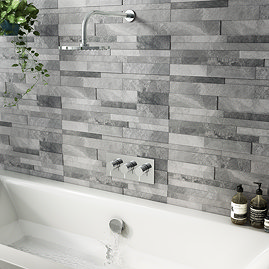 Cruze 2 Outlet Shower System (Fixed Shower Head + Overflow Bath Filler) Large Image