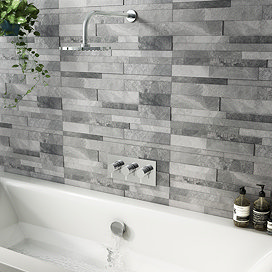 Cruze 2 Outlet Shower System (Fixed Shower Head + Overflow Bath Filler) Large Image