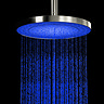 Cruze 200mm Round LED Chrome Shower Head  Profile Large Image