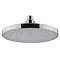 Cruze 200mm Round LED Shower Head with Wall Mounted Arm - Chrome  In Bathroom Large Image