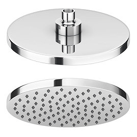 Cruze 200mm Round Shower Head + Swivel Joint Large Image