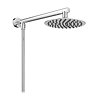 Cruze 200mm Slim Rainfall Shower Head with 1.25m Flexible Hose  Profile Large Image