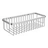 Arezzo Polished Chrome 300mm Wire Wall Mounted Shower Basket