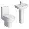 Cruze 4-Piece Modern Bathroom Suite  Profile Large Image