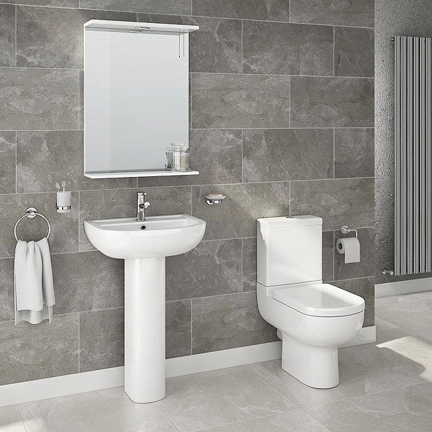 Cruze 4 Piece Modern Bathroom Suite Now At Victorian Plumbing.co.uk