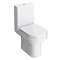 Cruze 600 Curved Wall Hung Vanity Unit + Close Coupled Toilet  Standard Large Image